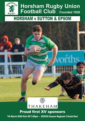 HRUFC v Sutton & Epsom 07.03.26 