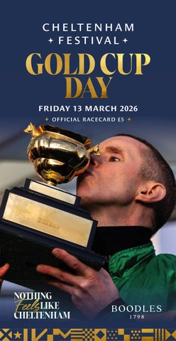 Cheltenham Racecard – Friday 13th March 