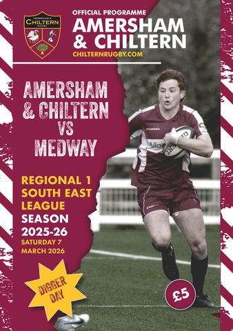 Amersham & Chiltern Rugby Prog 7-03-26