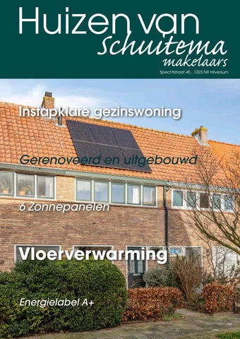 Brochure Spechtstraat 45