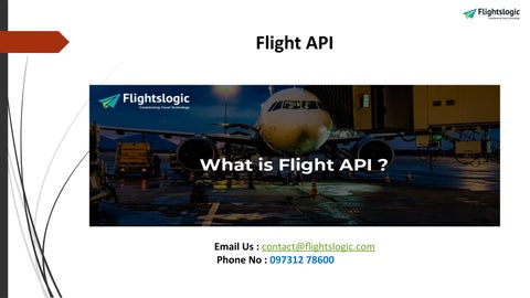 Flight API