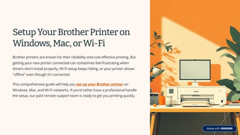 Brother Printer Setup