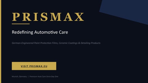 Prismax Car Accessories & Auto Detailing Products | German-Engineered Paint Protection