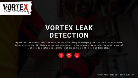 Professional Leak Detection Methods by Vortex Leak Detection