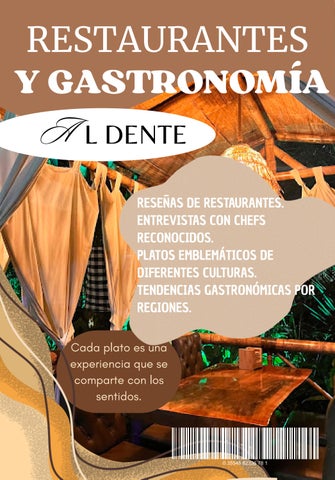 Restaurantes y gastronomía-tecnología