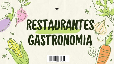 Presentación Diapositivas Negocio Catering Comida Ilustrativo Verde y Beige (1)