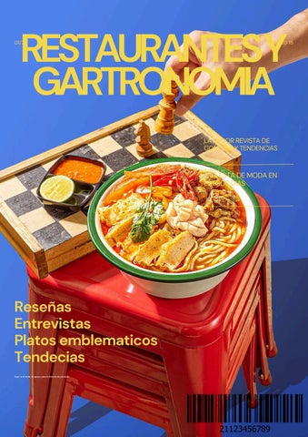 Restaurantes y gartronomia 