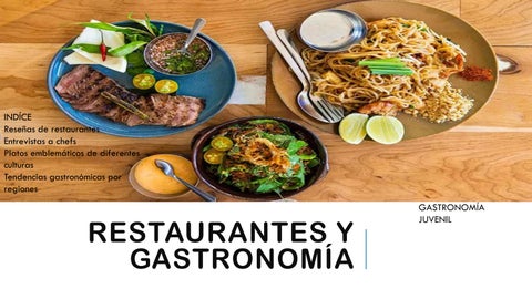 Gastronomía y culturas