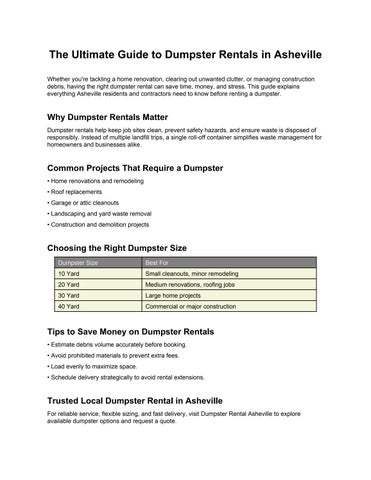 Asheville_Dumpster_Rental_Guide