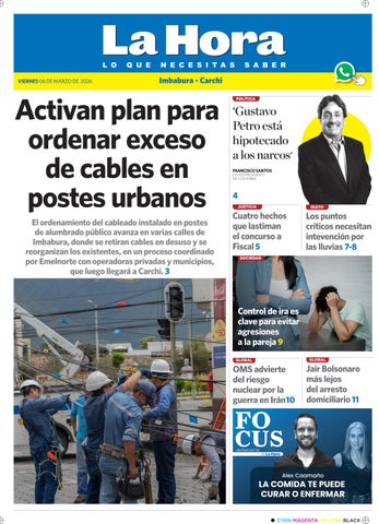 Imbabura - Carchi: 06 de marzo, 2026