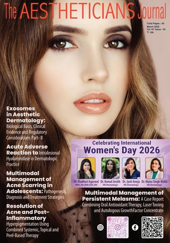 The Aestheticians Journal Digital March'26 Issue