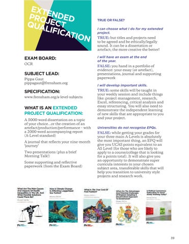 Frensham Heights Sixth Form Options Booklet 2026-28 by Frensham Heights ...