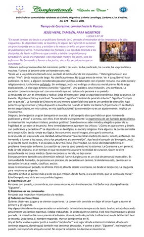 Boletín: «Compartiendo» edición marzo 2026