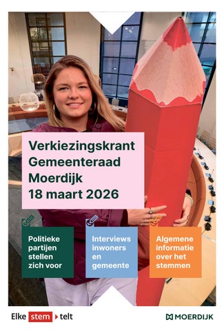 Verkiezingskrant Moerdijk 2026