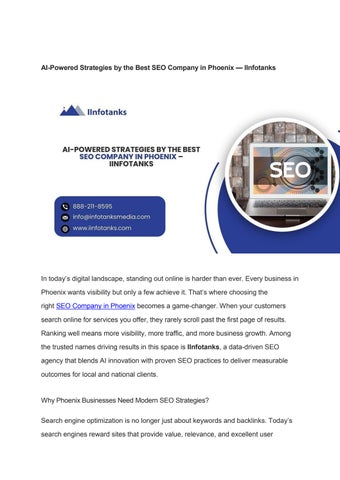 SEO Company in Phoenix