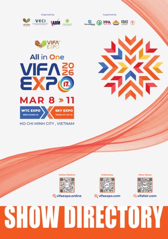 SHOW DIRECTORY - VIFA EXPO 2026