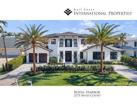Royal Harbor - 2175 Shad Court, Naples Florida - GCIP