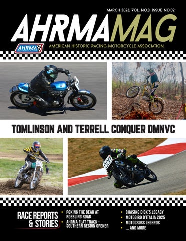 AHRMA MAG March 2026, Vol. No. 8, Issue No. 02