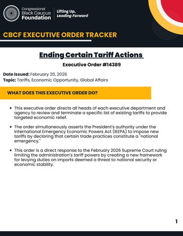 Ending Certain Tariff Actions 