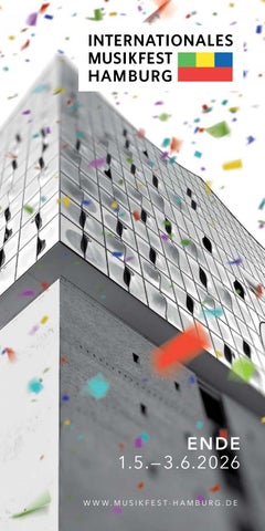 Flyer Internationales Musikfest Hamburg 2026