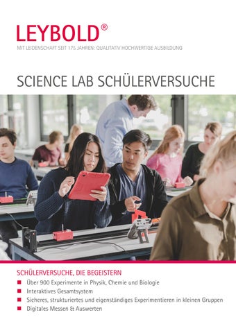 1400025DE Science lab Schülerversuche 2026