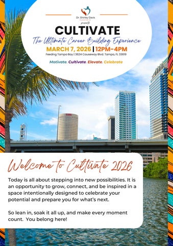 2026 CULTIVATE Digital Program Booklet