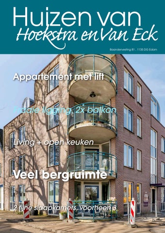 Brochure-Baandervesting 81 te Edam