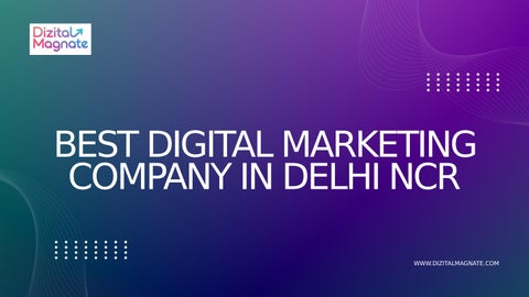 Best Digital Marketing Company in Delhi NCR