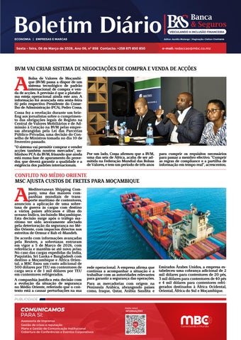 BOLETIM BANCA & SEGUROS 06.03.2026