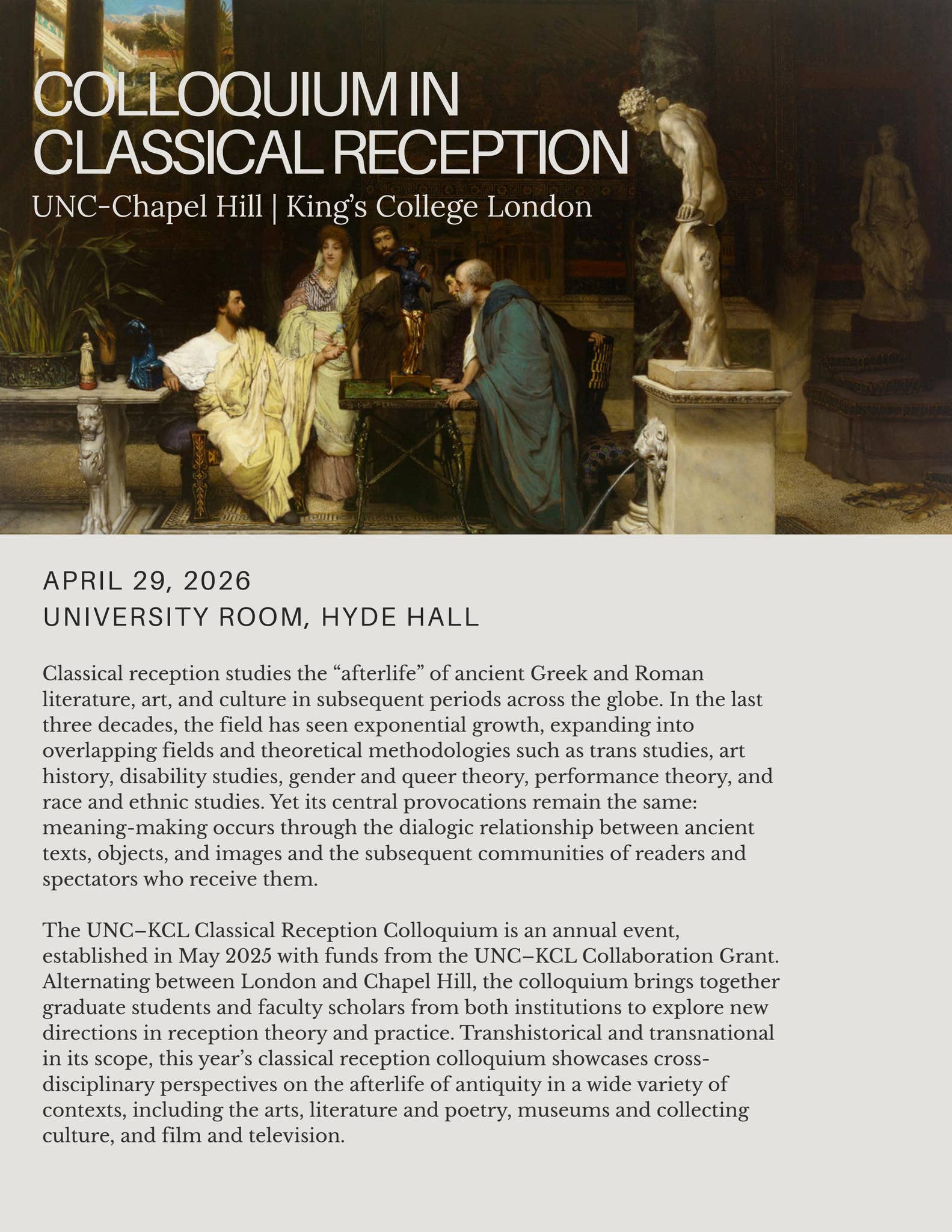 Colloquium Program Example 2026 UNC-KCL Colloquium Program by Emily Waller Singeisen - Issuu