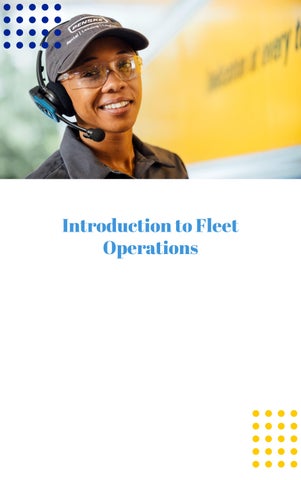 Introduction to Fleet Operations Resource Guide