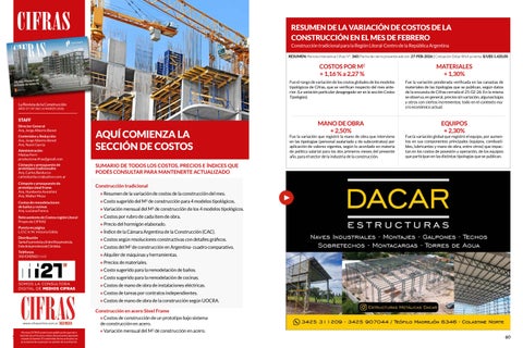 360_Revista CIFRAS Digital Marzo 2026 - Costos gral