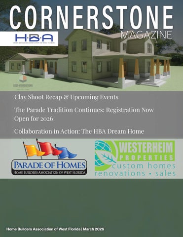 HBA Cornerstone Magazine, March 2026
