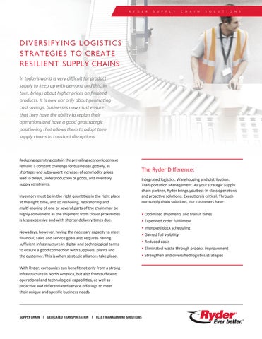 Brochure Ryder Mexico ENG