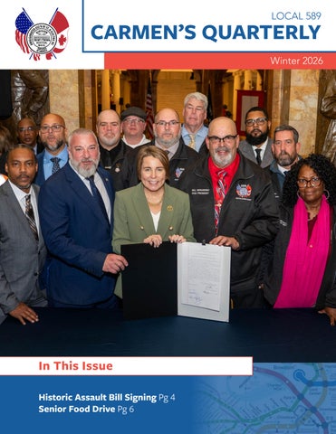 Carmen's Local 589 - Winter 2026 Newsletter