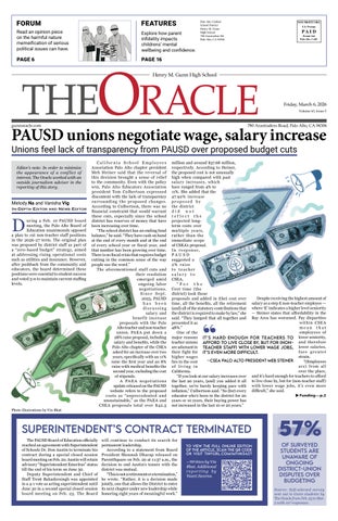 The Oracle March 2026