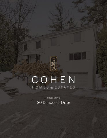 80 Donwoods Drive BOOK