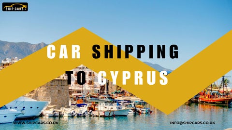 car shipping to cyprus
