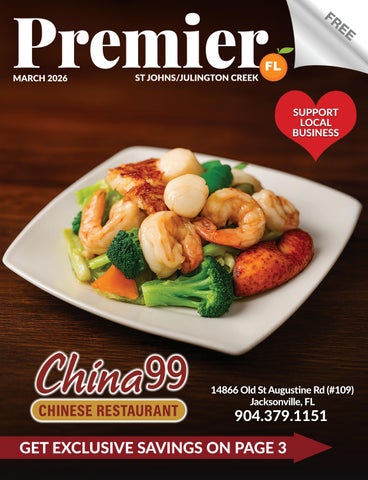 PREMIER FLORIDA Magazine March 2026 - St Johns/Julington Creek