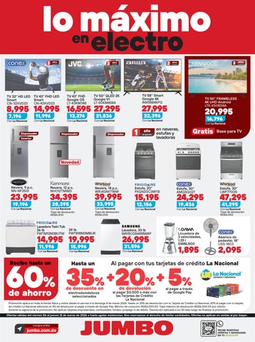Lo máximo en electro - Jumbo 2026