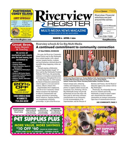 Riverview Register March 2026