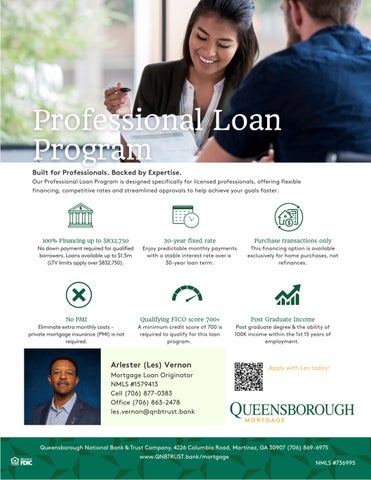 profressional loan program