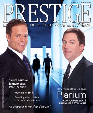 Magazine Prestige | Juillet 2011