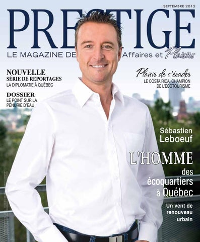 Magazine Prestige | Septembre 2012
