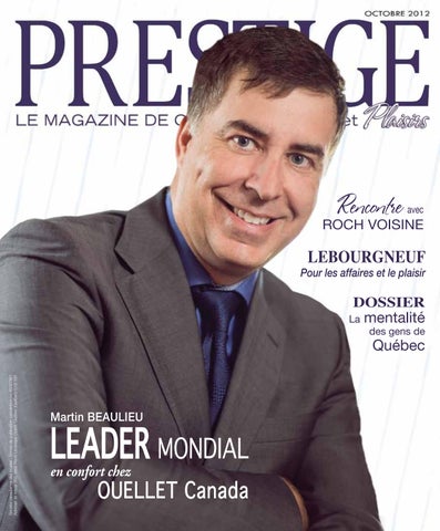 Magazine Prestige | Octobre 2012