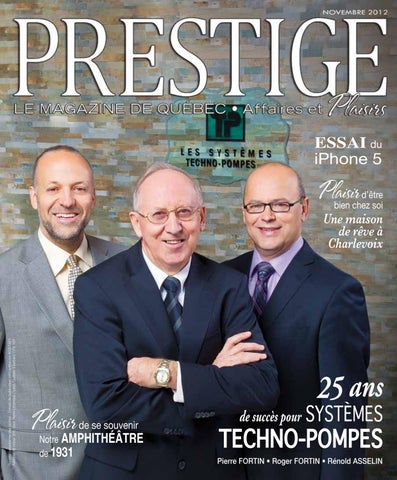 Magazine Prestige | Novembre 2012
