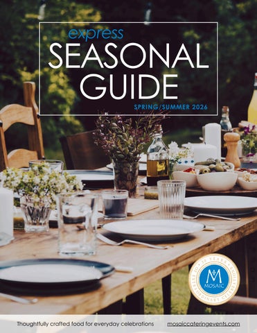 MOSAIC Express Seasonal Guide Spring/Summer26