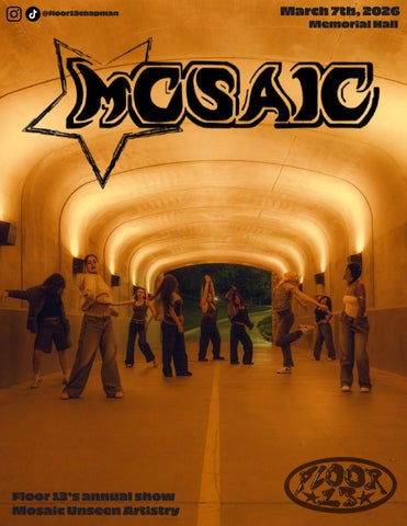 Mosaic: Unseen Artistry 2026 Program