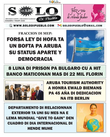 Diasabra maart 7 2026