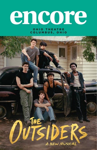 Columbus Ohio Theatre, The Outsiders, March 2026